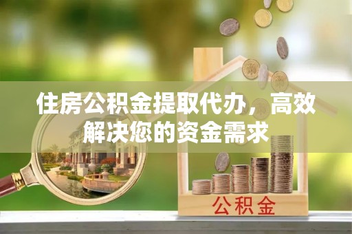 滨江住房公积金提取代办，高效解决您的资金需求