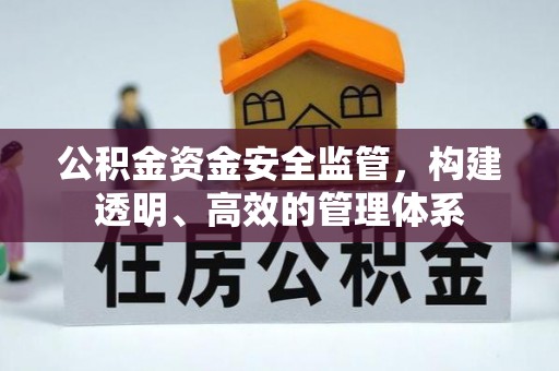 滨江公积金资金安全监管，构建透明、高效的管理体系