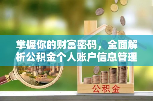 滨江掌握你的财富密码，全面解析公积金个人账户信息管理与优化