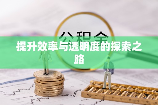 滨江提升效率与透明度的探索之路