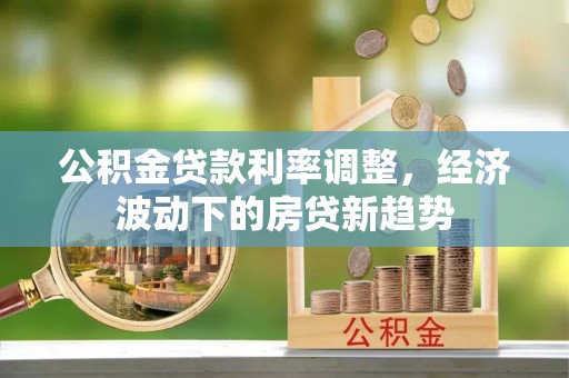 滨江公积金贷款利率调整，经济波动下的房贷新趋势