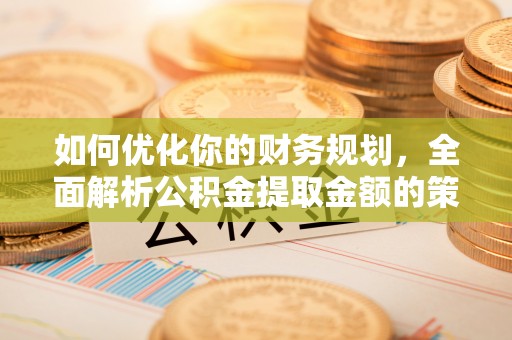 滨江如何优化你的财务规划，全面解析公积金提取金额的策略与技巧